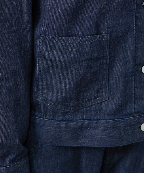 PUAL CE CIN(ピュアルセシン)の「【Du noir】JAPAN MADE デニムジャケット(デニムジャケット・レディース・ブラック/インディゴブルー・FREE)」の21枚目の写真