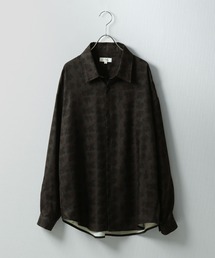 NILWAY（ニルウェイ）の「総柄トロミ長袖オーバーサイズシャツ/柄シャツ（シャツ/ブラウス・メンズ）」