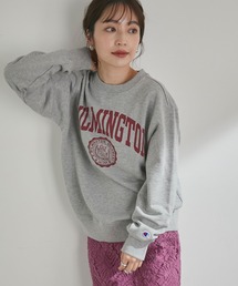 Champion | 【Champion】人気のカレッジロゴ。クルーネックスウェットシャツ(スウェット)