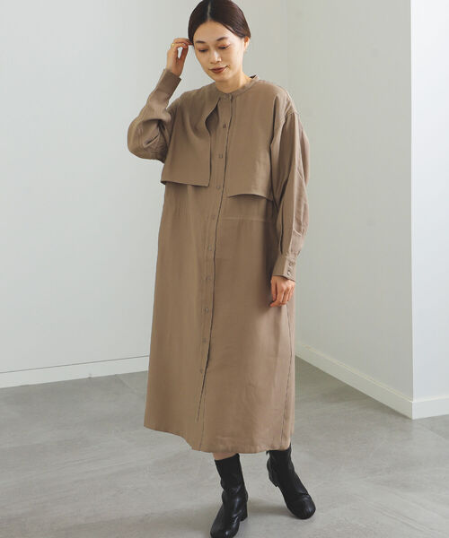 Beams Heart オーバーヨーク ドロスト ワンピース ワンピース Beams Heart ビームスハート のファッション通販 Zozotown