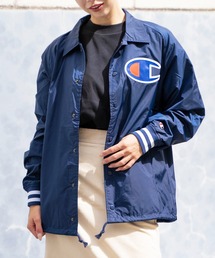 INNOCENT（イノセント）の「【T18】【Champion】 SATIN COACHES JACKET-SOLID（ミリタリージャケット）」