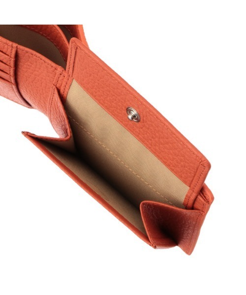 Ralph Lauren オレンジ 三つ折り財布 Ralph Lauren オレンジ 三つ折り財布