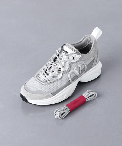 VALENTINO（ヴァレンティノ）の「＜VALENTINO（ヴァレンティノ）＞V ロゴ ダッドスニーカー ■■■（スニーカー・レディース・グレー・36h/35h/36/37h/35/37/38）」の9枚目の写真