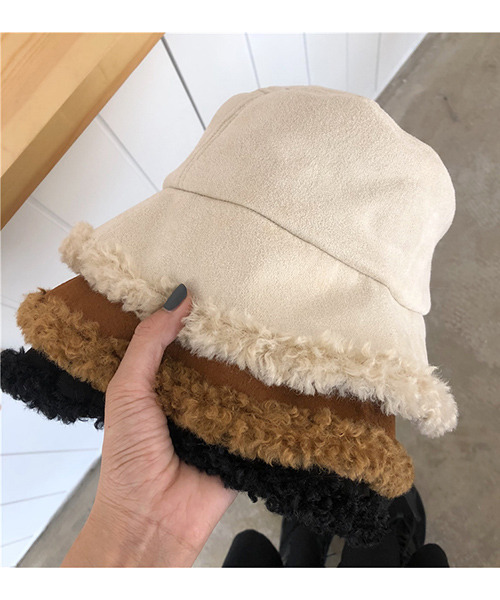 c.u.l（シーユーエル）の「【c.u.l】プードルボアムートンバケットハット cula282（ハット・レディース・ブラック/アイボリー/ブラウン/ベージュ・FREE）」の19枚目の写真