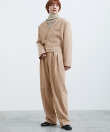 select MOCA | ノーカラーベルトデザインセットアップ(セットアップ)