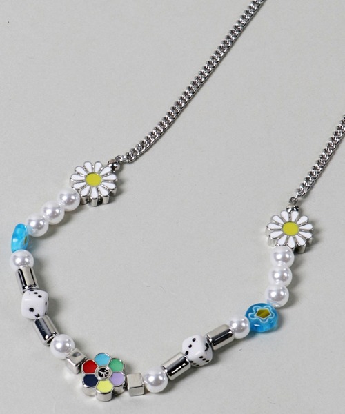 SPINNS(スピンズ)の「42cm アソートビーズネックレス(ネックレス・レディース・A/B・ONESIZE)」の4枚目の写真