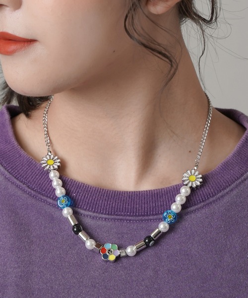 SPINNS(スピンズ)の「42cm アソートビーズネックレス(ネックレス・レディース・A/B・ONESIZE)」の17枚目の写真