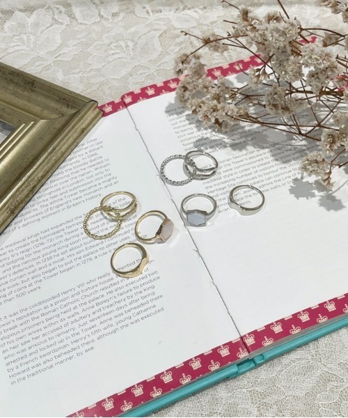 apres jour（アプレジュール）の「【apres jour×ARIAZ】４セットリング（リング・レディース・ゴールド/シルバー・FREE）」の5枚目の写真