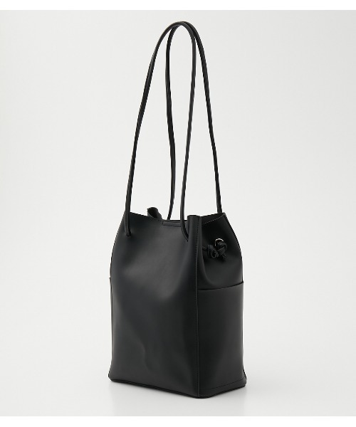 AZUL by moussy(アズールバイマウジー)の「THIN STRAPS TOTE BAG/シンストラップトートバッグ(トートバッグ・レディース・ブラック/ライトブルー/ライトブラウン・FREE)」の1枚目の写真