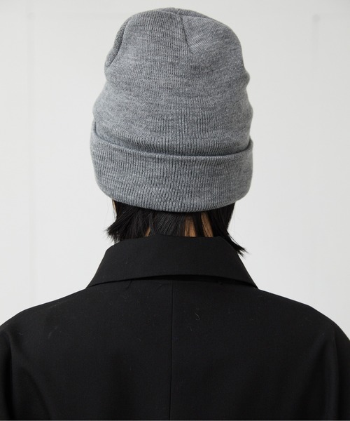 FEKETE（フェケテ）の「FEKETE MADE BASIC LOGO BEANIE（ニットキャップ/ビーニー・メンズ・ブラック/グレー/ブルー/グリーン・FREE）」の15枚目の写真