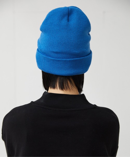 FEKETE（フェケテ）の「FEKETE MADE BASIC LOGO BEANIE（ニットキャップ/ビーニー・メンズ・ブラック/グレー/ブルー/グリーン・FREE）」の11枚目の写真