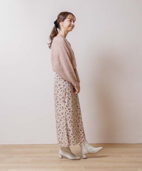 flower（フラワー）の「オーロラニットトップ（ニット/セーター・レディース・ベージュ/アイボリー・FREE）」の18枚目の写真