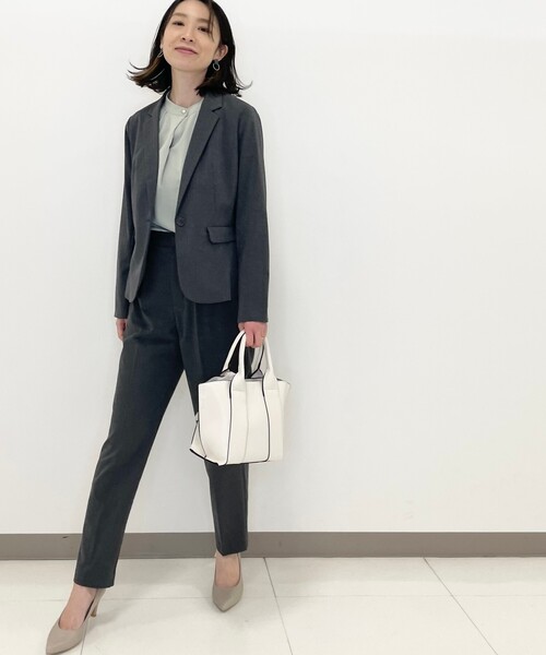 DRESKIP（ドレスキップ）の「◆洗えるキャリーマンテーラードジャケット（テーラードジャケット・レディース・ブラック/ダークグレー・01/02/03/04）」の17枚目の写真