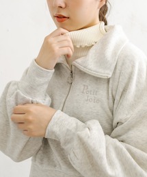 OLIVE des OLIVE | zipショートプルオーバー(スウェット)