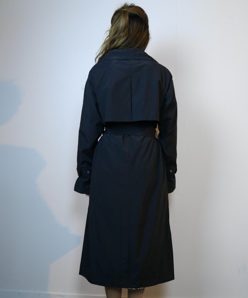 CECIL McBEE(セシルマクビー)の「撥水加工トレンチコート(トレンチコート・レディース・カーキ/モカ/ブラック・LARGE/MEDIUM)」の6枚目の写真