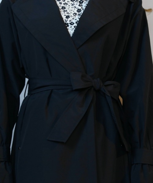 CECIL McBEE(セシルマクビー)の「撥水加工トレンチコート(トレンチコート・レディース・カーキ/モカ/ブラック・LARGE/MEDIUM)」の7枚目の写真