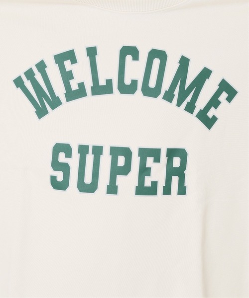 JOURNAL STANDARD（ジャーナルスタンダード）の「”WEB限定”【MISHIMA MART/ミシママート】ウェルカム スーパー スウェット（スウェット・メンズ・ネイビー/グリーン/パープル/ホワイト/イエロー・LARGE/MEDIUM/X-LARGE）」の14枚目の写真