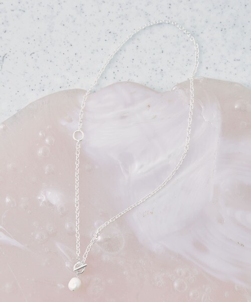 Firsthand（ファーストハンド）の「Firsthand/ファーストハンド STONE MANTEL NECKLACE / ストーンマンテルネックレス（ネックレス・レディース・オフホワイト/ブラック・ONE SIZE）」の2枚目の写真