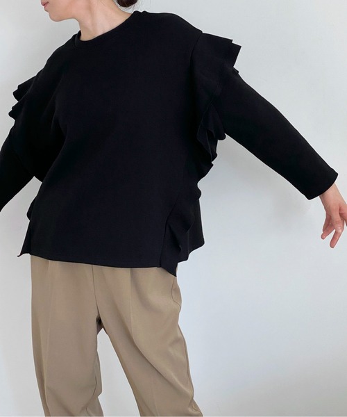 期間限定セール フリルプルオーバー 上質で快適 Guerriniisland Com