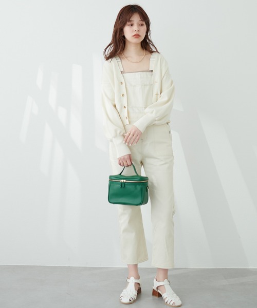 natural couture(ナチュラルクチュール)の「ルーズなリラックス感。大人のための!カジュアルサロペ(サロペット/オーバーオール・レディース・オフホワイト/ブラック/その他1・FREE)」の14枚目の写真