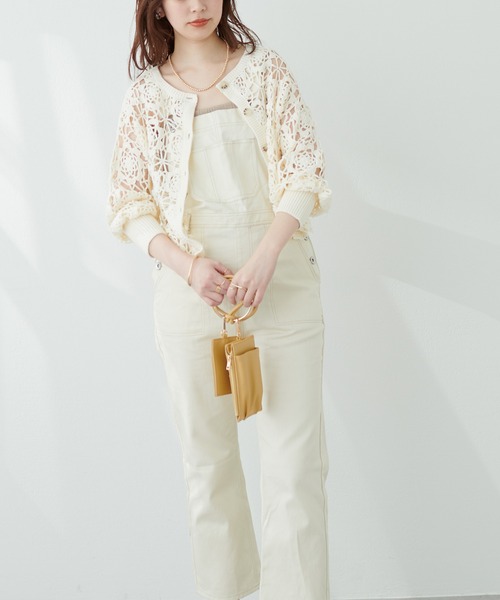 natural couture(ナチュラルクチュール)の「ルーズなリラックス感。大人のための!カジュアルサロペ(サロペット/オーバーオール・レディース・オフホワイト/ブラック/その他1・FREE)」の13枚目の写真