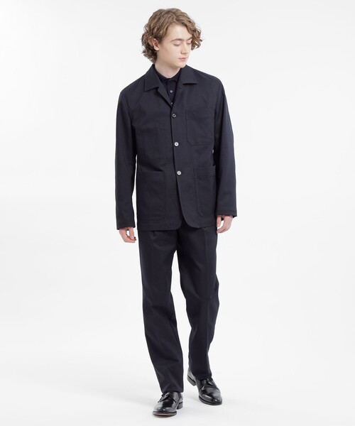 新品 マッキントッシュフィロソフィー Begin × TROTTER ジャケット 雑誌 Begin 短期連載 VOL.01・常識を覆した!!仕事服の革命 / TROTTER