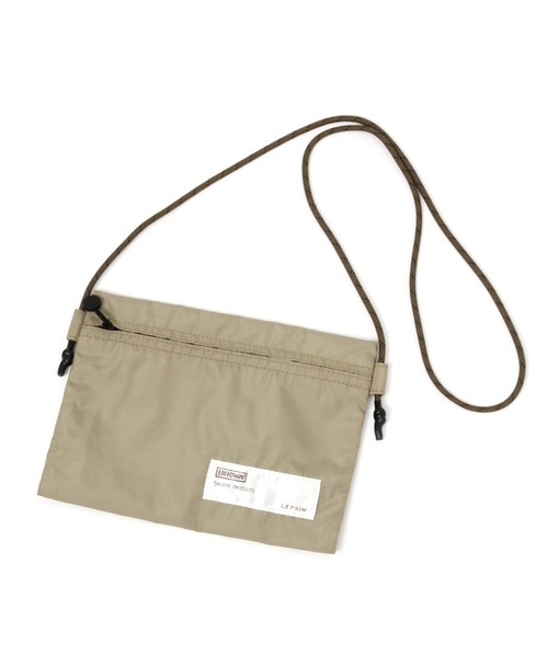 LEPSIM(レプシィム)の「【BROWN THEATRE PRODUCTSコラボ】ショルダーポーチ 267738(ボディバッグ/ウエストポーチ・レディース・ブラック/ベージュ・ONE SIZE)」の5枚目の写真