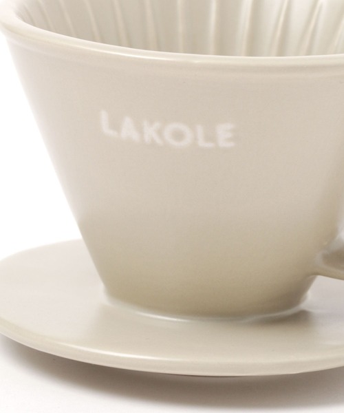 LAKOLE(ラコレ)の「EDGEコーヒードリッパー / 259586(キッチンツール・レディース・グレー/モカ/サンドグレー・FREE)」の8枚目の写真