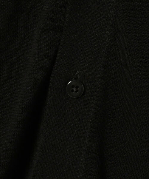 BEAMS LIGHTS（ビームスライツ）の「BEAMS LIGHTS / ハーフスリーブ カーディガン（カーディガン/ボレロ・メンズ・ターコイズブルー/ブラック・M/L/S）」の12枚目の写真