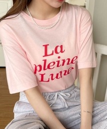 WEGO | WEGO/【WEB限定】ドロップショルダープリントロゴTシャツ(Tシャツ/カットソー)