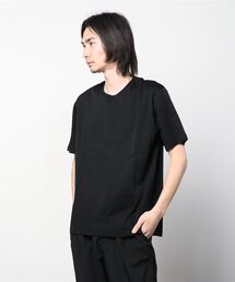 ティゴラ TIGORA SMARTシルケットコットンクルーネックTシャツ
