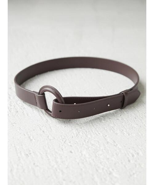 Green Parks(グリーンパークス)の「・サークルカバーベルト(ベルト・レディース・ブラウン/ブラック・FREE)」の10枚目の写真
