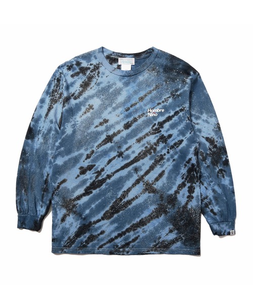 Hombre Nino(オンブレニーニョ)の「Hombre nino TIE DYE L/S PRINT TEE (HN0221-CT0007)(Tシャツ/カットソー・メンズ・ネイビー/イエロー/ブラウン・MEDIUM/LARGE/X-LARGE)」の6枚目の写真