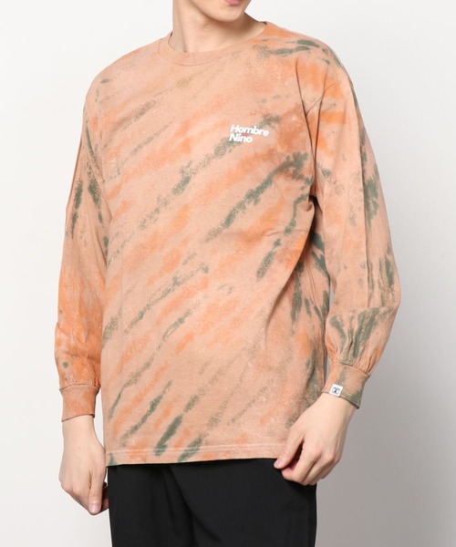 Hombre Nino(オンブレニーニョ)の「Hombre nino TIE DYE L/S PRINT TEE (HN0221-CT0007)(Tシャツ/カットソー・メンズ・ネイビー/イエロー/ブラウン・MEDIUM/LARGE/X-LARGE)」の16枚目の写真