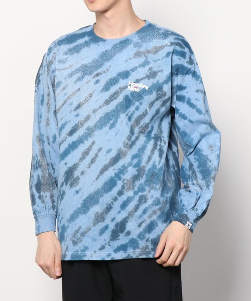 Hombre Nino(オンブレニーニョ)の「Hombre nino TIE DYE L/S PRINT TEE (HN0221-CT0007)(Tシャツ/カットソー・メンズ・ネイビー/イエロー/ブラウン・MEDIUM/LARGE/X-LARGE)」の15枚目の写真