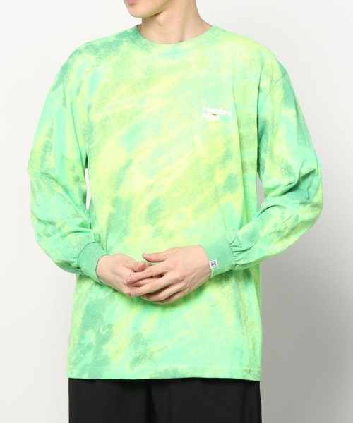 Hombre Nino(オンブレニーニョ)の「Hombre nino TIE DYE L/S PRINT TEE (HN0221-CT0007)(Tシャツ/カットソー・メンズ・ネイビー/イエロー/ブラウン・MEDIUM/LARGE/X-LARGE)」の14枚目の写真