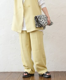 sango | タックセンタープレスパンツ(スラックス)