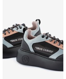 ARMANI EXCHANGE | 【A|X アルマーニ エクスチェンジ】ボリュームソール　レースアップスニーカー(スニーカー)