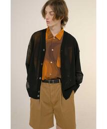 MONKEY TIME | ＜monkey time＞ C/PE MESH V CARDIGAN/カーディガン(カーディガン/ボレロ)