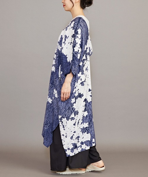 カヤ（カヤ）の「【カヤ】春の錦ワンピース（ワンピース・レディース・ブラック/パープル/ネイビー・FREE）」の15枚目の写真