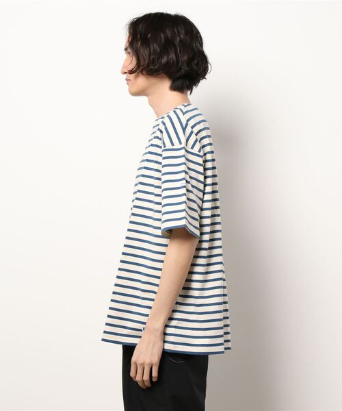 ORCIVAL（オーシバル）の「ORCIVAL | 〈別注〉コットンモヨン ビッグTシャツ MEN（Tシャツ/カットソー・メンズ・ブルー系その他/ホワイト系その他5/B/A/C・4/3/5）」の7枚目の写真