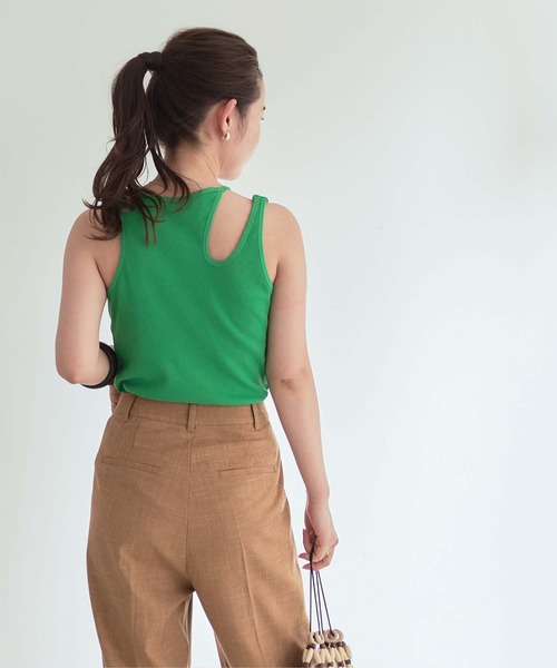 【30％OFFセール】16WCT252019,アシンメトリータンクトップ ,styling/,スタイリング,インスタ,25SS アシンメトリータンクトップ(タンクトップ/キャミソール