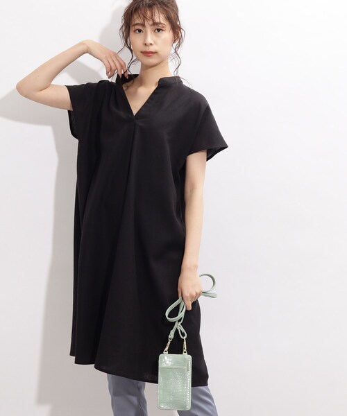 洗濯機可 麻混 ドライタッチ フレンチリネンスキッパーワンピース ワンピース Shoo La Rue シューラルー のファッション通販 Zozotown 洗濯機可 麻混 ドライタッチ フレンチリネンスキッパーワンピース ワンピース Shoo La Rue シューラルー のファッション通販 Zozotown