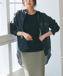 RIVE DROITE | 綿麻バックシャンシャツ(シャツ/ブラウス)