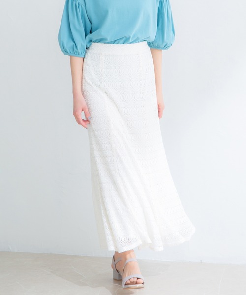 Honeys(ハニーズ)の「マーメイドスカート(スカート・レディース・ブラック/アイボリー/グリーン系その他/イエロー系その他・LL/S/M/L)」の15枚目の写真