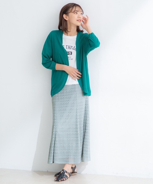 Honeys(ハニーズ)の「マーメイドスカート(スカート・レディース・ブラック/アイボリー/グリーン系その他/イエロー系その他・LL/S/M/L)」の13枚目の写真