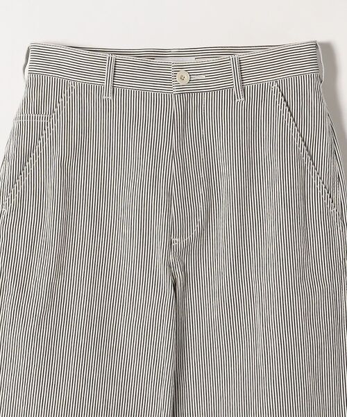 SHIPS any（シップス エニィ）の「SHIPS any:〈ウォッシャブル〉ヒッコリー カーゴ パンツ◇（カーゴパンツ・レディース・ブラック・38/36）」の3枚目の写真