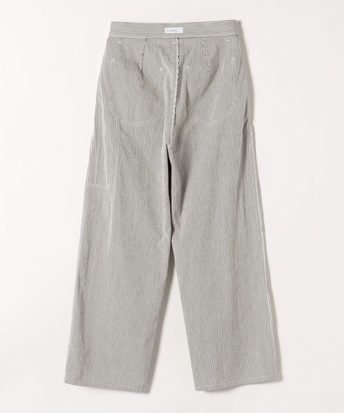 SHIPS any（シップス エニィ）の「SHIPS any:〈ウォッシャブル〉ヒッコリー カーゴ パンツ◇（カーゴパンツ・レディース・ブラック・38/36）」の10枚目の写真