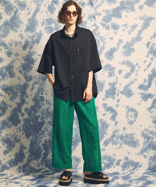 MAISON SPECIAL（メゾンスペシャル）の「《ユニセックスアイテム》【SPECIAL SHOES FACTORY コラボ】東京産タンクソールジュートダブルクロスサンダル 【MAISON SPECIAL/メゾンスペシャル】（サンダル・メンズ・ブラック/ホワイト・25.5/26.5/27.5/23.5/24.5）」の9枚目の写真