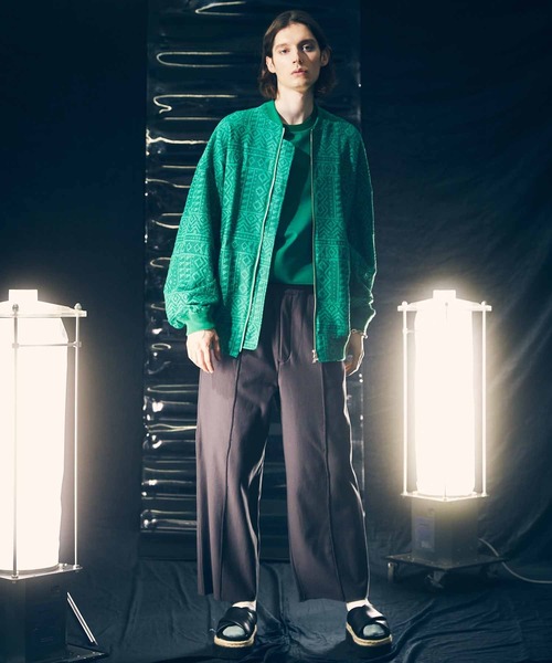 MAISON SPECIAL（メゾンスペシャル）の「《ユニセックスアイテム》【SPECIAL SHOES FACTORY コラボ】東京産タンクソールジュートダブルクロスサンダル 【MAISON SPECIAL/メゾンスペシャル】（サンダル・メンズ・ブラック/ホワイト・25.5/26.5/27.5/23.5/24.5）」の7枚目の写真